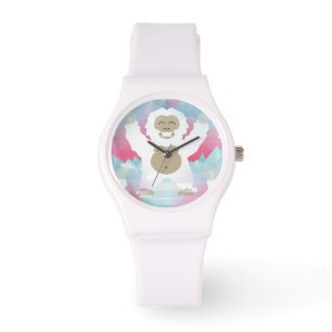 joyas de reloj de yeti rosa
