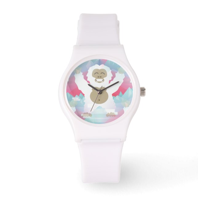 joyas de reloj de yeti rosa (Anverso)