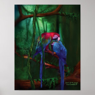 Joyas Del Poster De Arte De La Jungla/Imprimir
