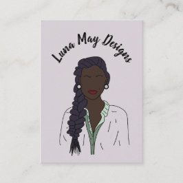 Joyas modernas y elegantes - Tarjeta de visita par