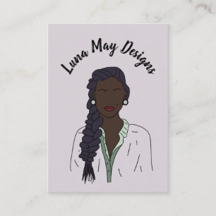 Joyas modernas y elegantes - Tarjeta de visita par