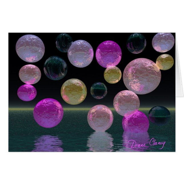 Joyas nocturnas - Magenta y Brillancia Negra (Anverso (Horizontal))