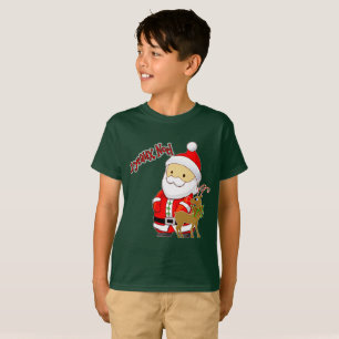 Joyeaux Noel embroma la camiseta del navidad