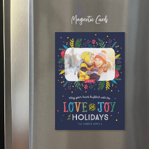 Joyent Whimsy Magnetic Holiday Photo Card