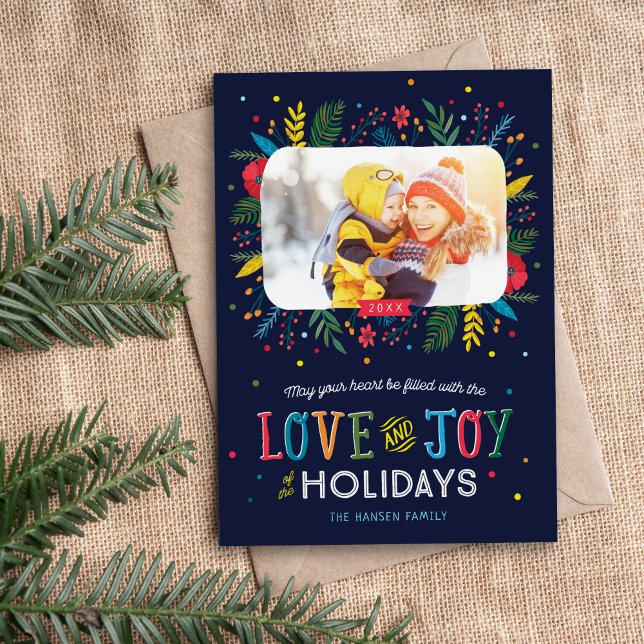 Joyent Whimsy Magnetic Holiday Photo Card (Subido por el creador)