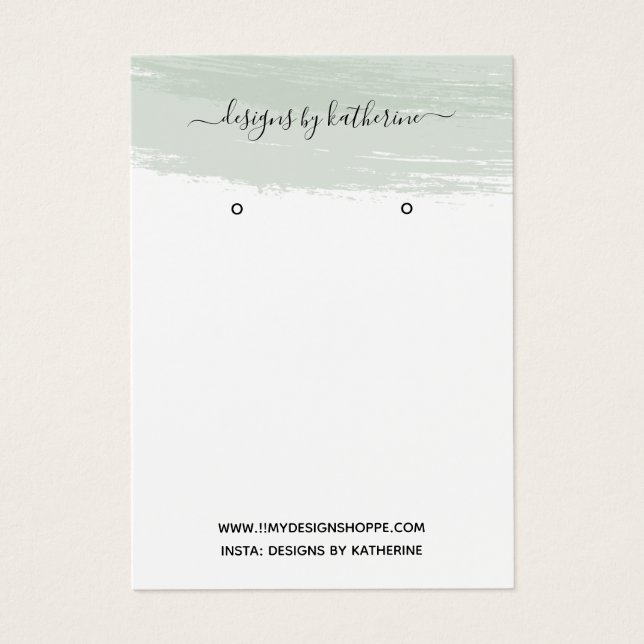 Joyería de diseño elegante  (Frente)