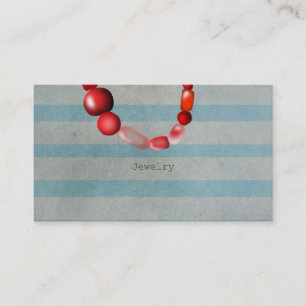 Joyería de tarjetas de presentación