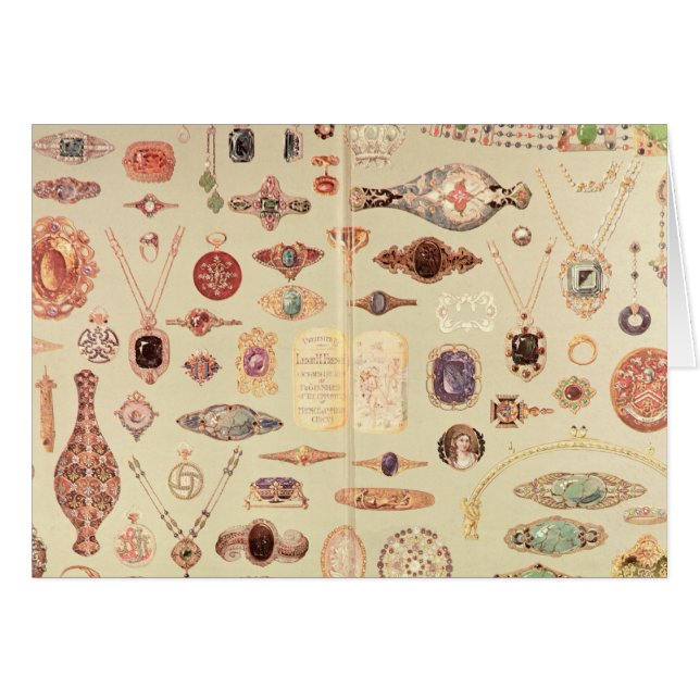 Joyería del "catálogo de Tiffany", 1890 (Anverso (Horizontal))