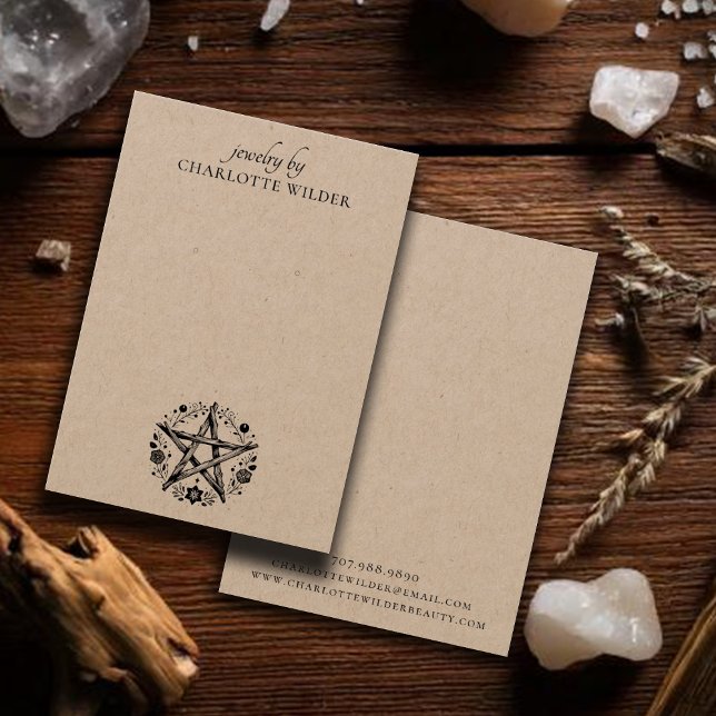 Joyería Pentálama Pagan Wiccan Earring Kraft (Subido por el creador)