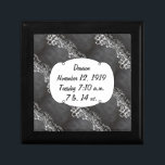 Joyero Bodas de tipografía de Chalkboard<br><div class="desc">Chalkboard Vintage Modern Mr and Mrs Chalkboard Wedding Invitaciones a la boda Dulce y elegante bodas de pizarra Chalkboard Modern Vintage Invitaciones a dulces y suaves bodas de pizarra Boda Camisetas</div>