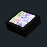 Joyero Cuadrados geométricos Pastel<br><div class="desc">Cuadros multidimensionados en un patrón geométrico. Multicolores en tonos pastel pálidos. Funky retro y divertido.</div>