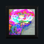 Joyero Elegante pintura colorida verde azulada rosa abstr<br><div class="desc">Elegante pintura colorida verde azulada rosa abstracta</div>