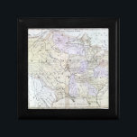 Joyero ESTADOS UNIDOS TRAZAN, c1812<br><div class="desc">Mapa de los Estados Unidos,  mostrando el "entero del territorio inmenso de Luisiana, " y dando figuras de población del censo 1810.</div>