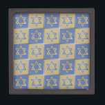 Joyero Estrella Judaica De David Metalizado Gold Blue<br><div class="desc">Está viendo la colección de diseño de Lee Hiller. Coleccionista,  ropa,  regalos y objetos de colección Lee Hiller Photography o colección de arte digital. Puedes ver su fotografía de la naturaleza en http://HikeOurPlanet.com/ y seguir su blog de senderismo dentro del Parque Nacional de Hot Springs.</div>