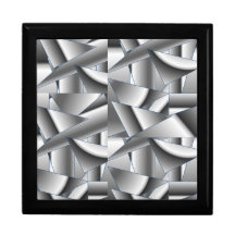 GIFTBOX.7456.BLKWHITE ABSTRACT.BLCK