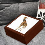 Joyero La jirafa<br><div class="desc">Este dulce diseño cuenta con una jirafa de un niño Rothschild.</div>