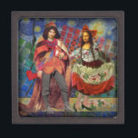 Joyero Mona Lisa Obra divertida y colorida<br><div class="desc">Esta maravillosa invitación toma elementos de la Noche Starry de la Mona Lisa y Van Gogh para hacer un tema boda excepcional y singular para una invitación, gracias, número de mesa y más! La Mona Lisa - Esta imagen muestra a la Mona Lisa con su hombre, bailando a la ligera...</div>