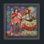 Joyero Mona Lisa Obra divertida y colorida<br><div class="desc">Esta maravillosa invitación toma elementos de la Noche Starry de la Mona Lisa y Van Gogh para hacer un tema boda excepcional y singular para una invitación, gracias, número de mesa y más! La Mona Lisa - Esta imagen muestra a la Mona Lisa con su hombre, bailando a la ligera...</div>
