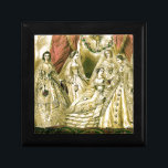 Joyero Noche de Boda de Antigüedades<br><div class="desc">Este hermoso ilustracion de novias antiguas proviene de un ilustracion creado en 1861.</div>