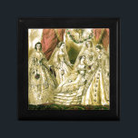 Joyero Noche de Boda de Antigüedades<br><div class="desc">Este hermoso ilustracion de novias antiguas proviene de un ilustracion creado en 1861.</div>