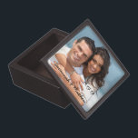 Joyero Regalo de Aniversario de la foto de su Boda o comp<br><div class="desc">Wood Keepsake Personalizado Diseñador Caja de joyas personalizada o caja de memoria con tu pareja Foto o foto de Boda o aniversario o foto de familia</div>