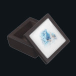 Joyero Sky Faerie Aspárrs y Unicorn Vignette<br><div class="desc">Sky Faerie Aspárrs y Unicorn Vignette Under the full moon y las estrellas en el cielo de medianoche- hay una piscina de agua dulce llena de aguas puras de la mágica cascada de unicornio. Aquí es donde encontrará la Unicornio, Sky Faerie Aspárrs y Unicorn Lunaria, bailando en las aguas con...</div>