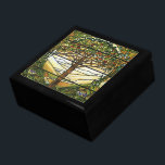 Joyero Ventanilla de vidrio manchado del árbol de la vida<br><div class="desc">Arte de época hace un regalo significativo y amoroso para ella casi toda ocasión. Gracias por verlo.</div>