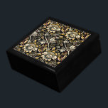 Joyero William Morris arabesco oscuro<br><div class="desc">Patrón de William Morris adaptado por YANKAdesign!</div>