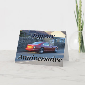 Joyeux Anniversaire - tarjeta feliz del