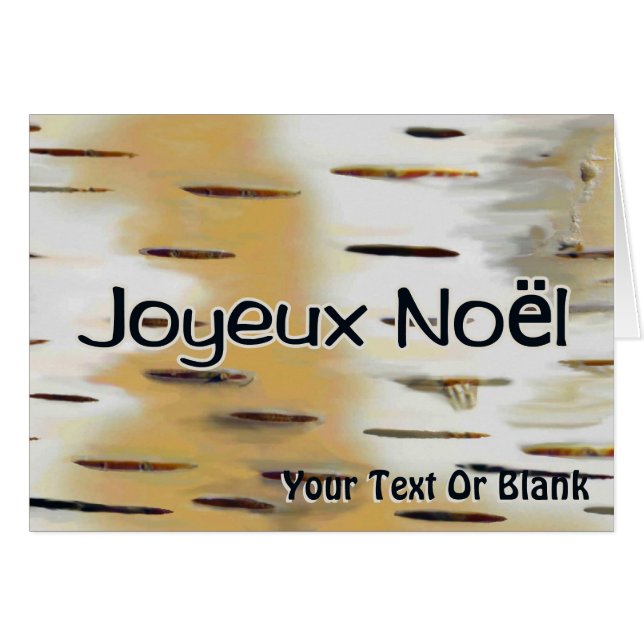 Joyeux Noё l - Birchbark (Anverso (Horizontal))