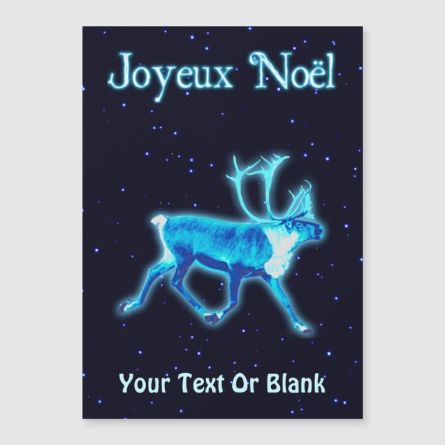 Joyeux Noё l - Blue Caribou (Reno) (Anverso)