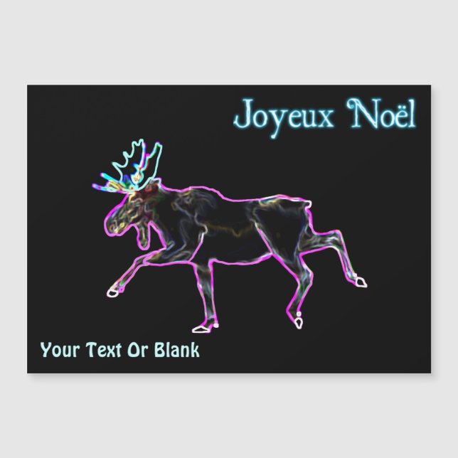 Joyeux Noё l - Moose eléctrico (Anverso)