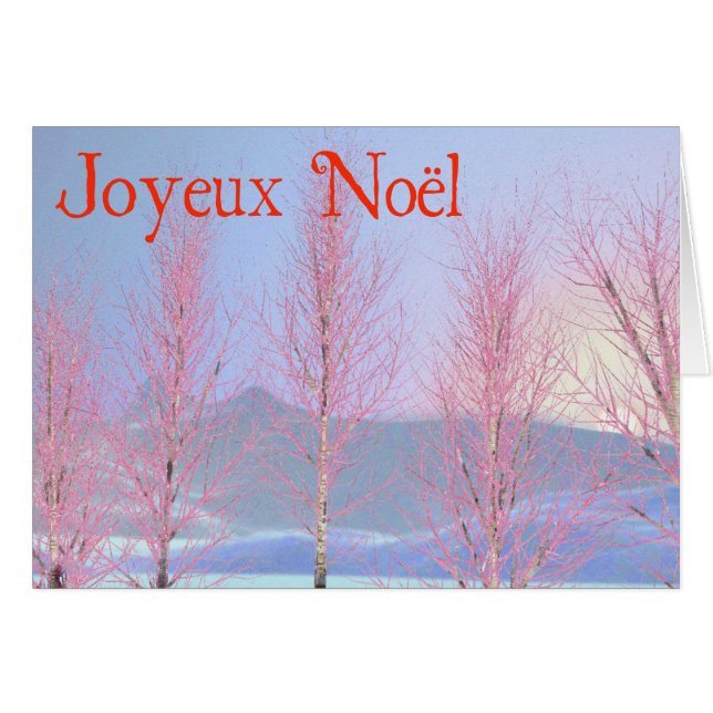 Joyeux Noё l - Raspberry Creme Birch (Anverso (Horizontal))