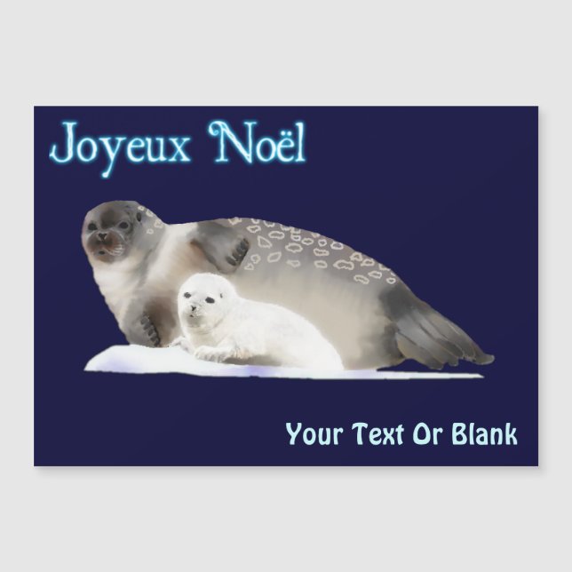 Joyeux Noё l - Sello de anillo (Anverso)