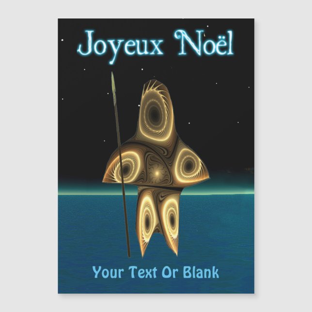 Joyeux Noёl - Cazador Inuit Fractal (Anverso)