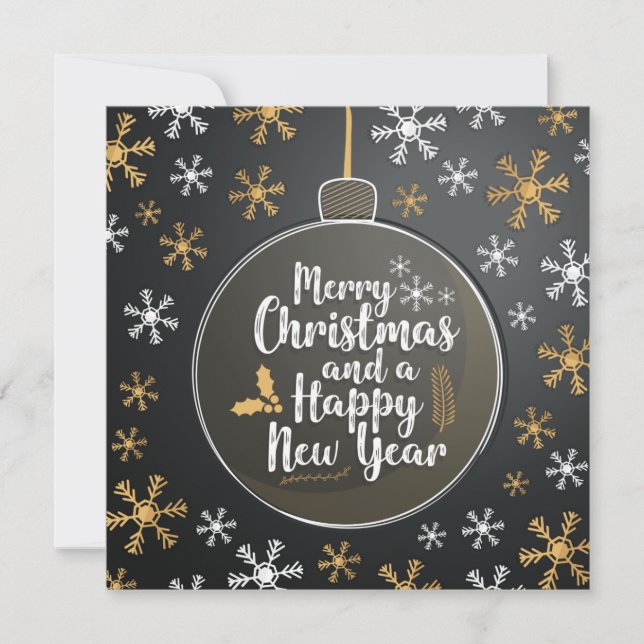 Joyeux Noël et bonne année (Anverso)