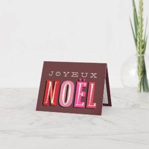 Joyeux Noel funky moda roja navidad vacaciones