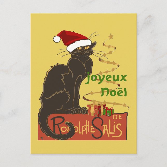 Joyeux Noel Le Chat Noir Parodia de Navidad  (Anverso)