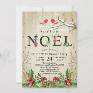 Joyeux Noel Merry Christmas Fiesta de Año Nuevo
