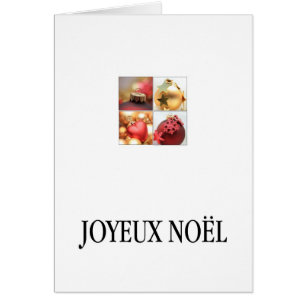 Joyeux Noël - Navidades franceses - Carte de Noël