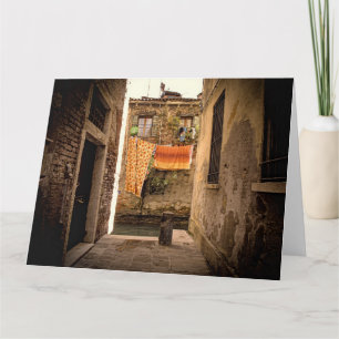 JOYFUENTE tarjeta de felicitación VENETIANA CHORES