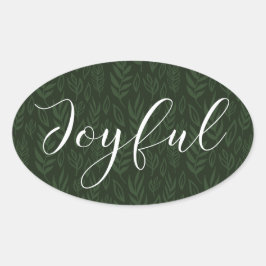 Joyful Tidings Pegatinas de vacaciones