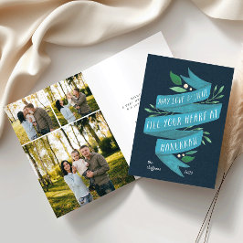 Joyous Tidings | Tarjeta Hanukkah con fotos intern