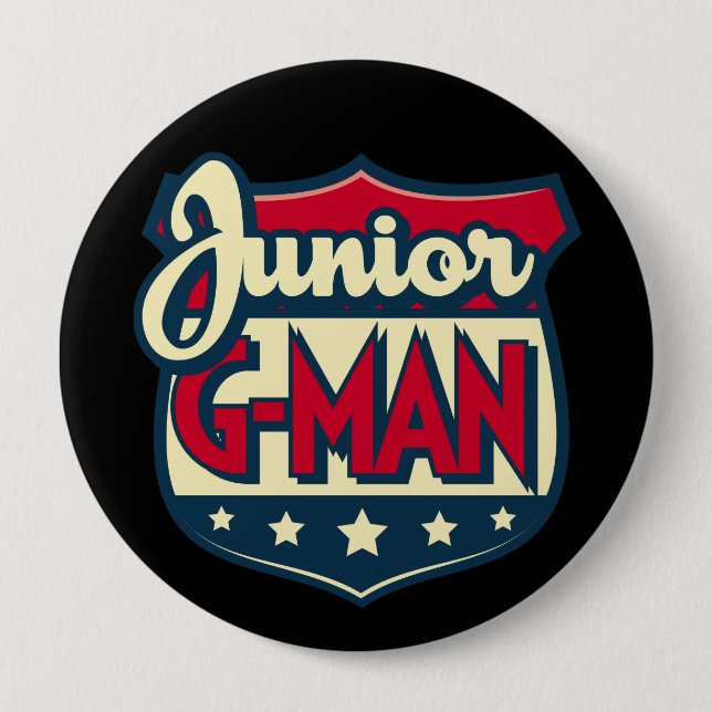 Jr. botón del G-Man (Anverso)