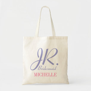 Jr bridesmaid lilac bolsa de tetas rosa para chica