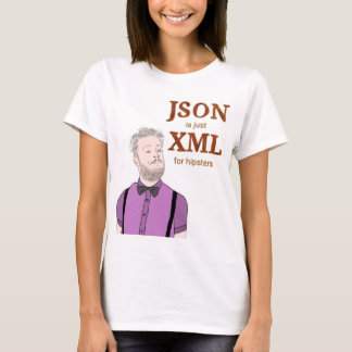 JSON es sólo XML para camisetas hipsters