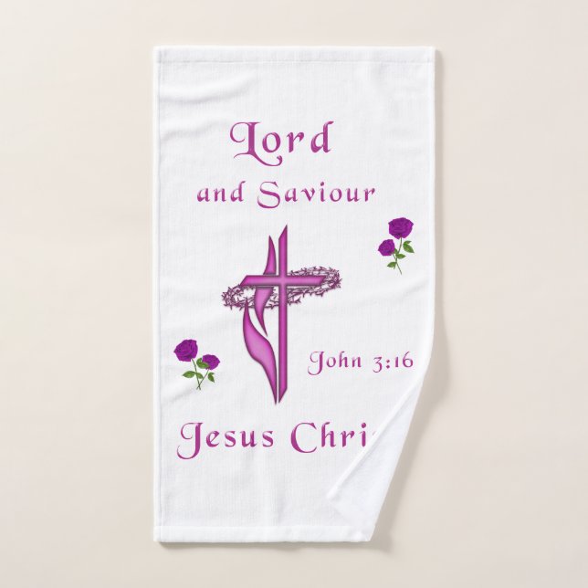 Juan 3:16 (Toalla de mano)