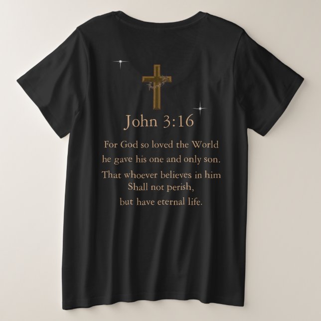 Juan 3:16 (Reverso del diseño)