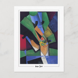 Juan Gris #104 - Tarjeta postal de arte fino