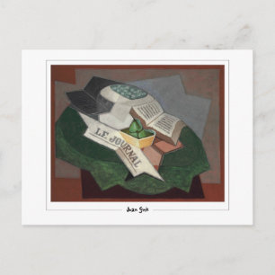 Juan Gris #105 - Tarjeta postal de arte fino